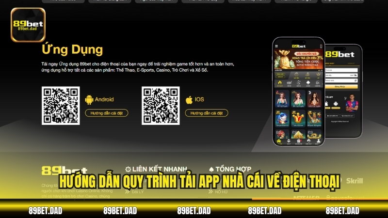 Hướng dẫn quy trình tải app nhà cái về điện thoại